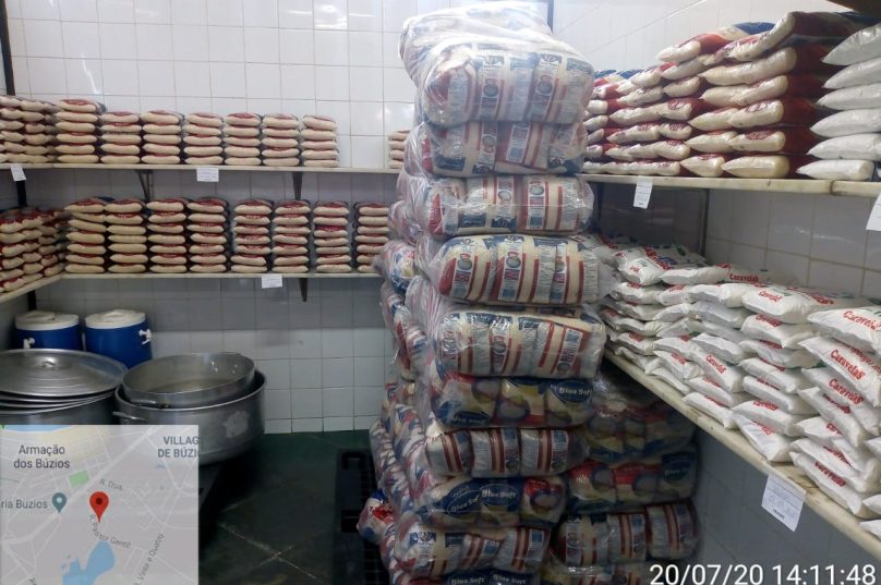 merenda buzios estoque