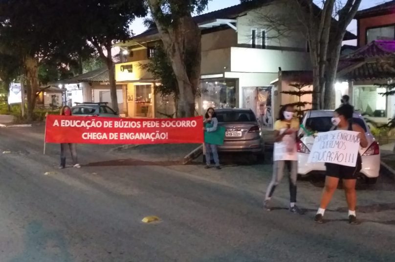 protesto pais câmara