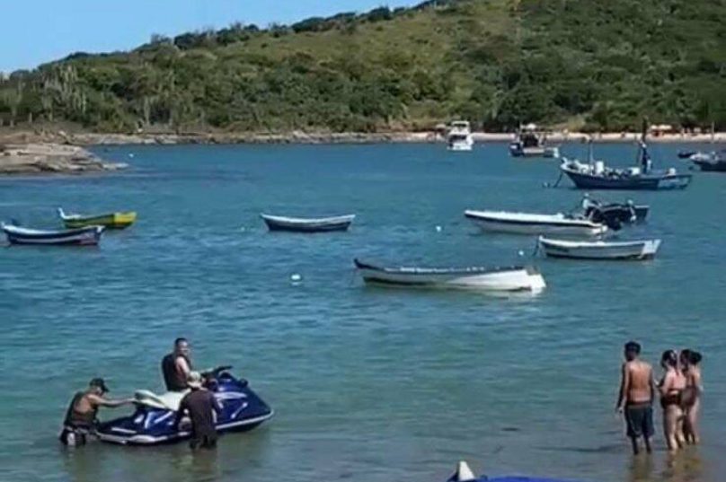 Moradores flagram aluguel de jet ski em praia de Búzios | Foto arquivo