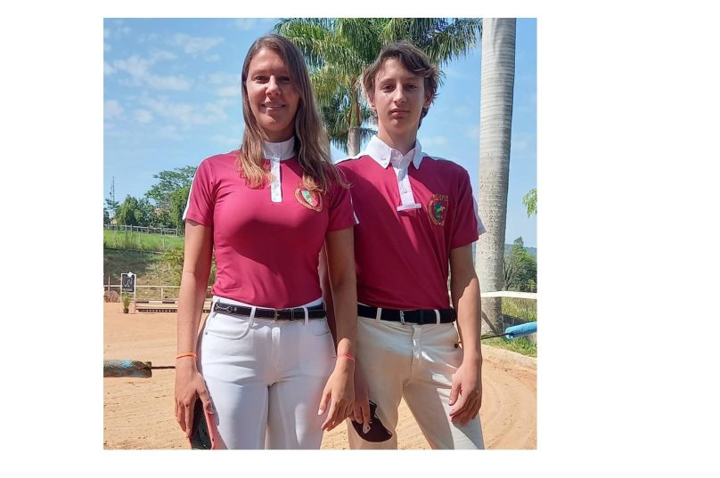 Fernanda Melro e Angelo Miranda do Búzios Country Club. Imagem: BCC | Divulgação.