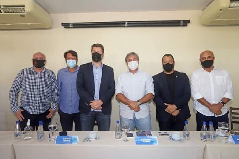 O objetivo foi planejar a retomada do turismo no balneário, além de estreitar laços entre o poder público e entidades do setor. Foto: PMAB I Reprodução