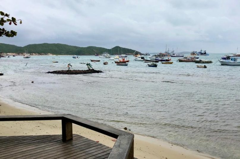 O tempo ficou instável durante esta quarta na cidade, com sol entre nuvens e pancadas de chuva. Foto: Matheus Coutinho