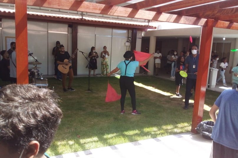 Provisoriamente, as aulas serão no prédio da futura Escola Municipal Nobelina, na Ferradura. Foto divulgação