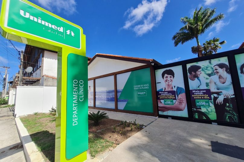 Embora a inauguração ocorra na segunda, a unidade de atendimento vai começar a receber o público a partir de abril. Foto Unimed Cabo Frio