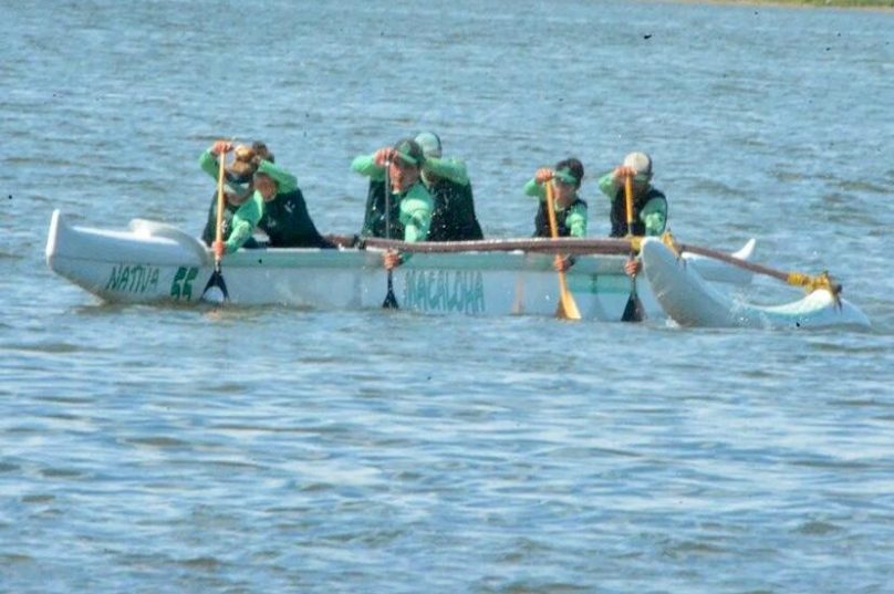 O Clube Makani conquistou 15 pódios nas provas em grupo e individuais. Foto surf.skate.canoa_havaiana
