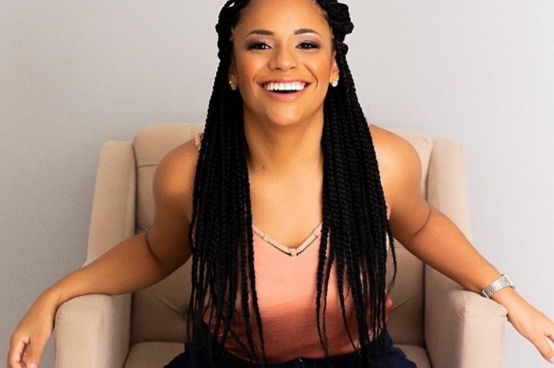 Tamara Mariano é integrante do Movimento Negro da Região dos Lagos. Foto Arquivo pessoal.
