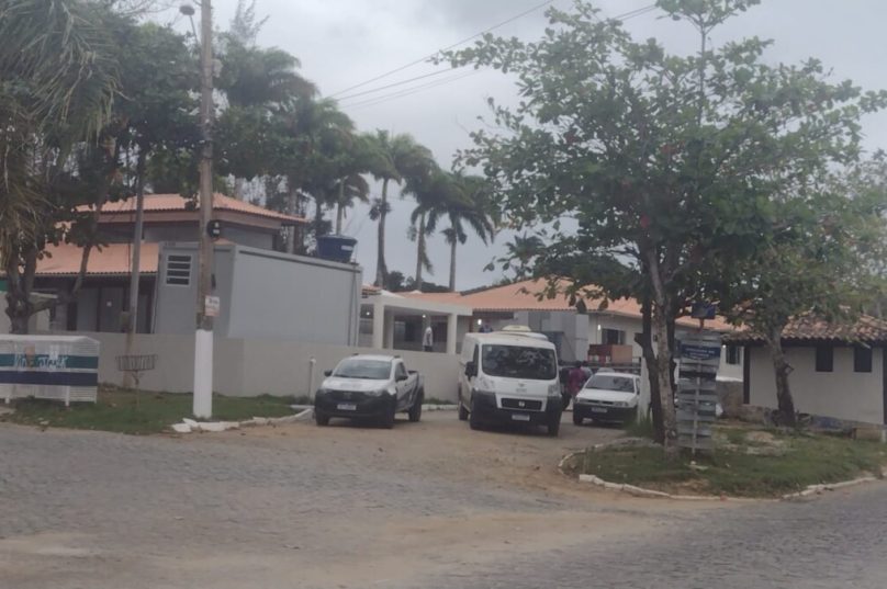 Equipe da Secretaria de Educação  irá trabalhar durante todo o fim de semana para preparar a unidade. Foto divulgação