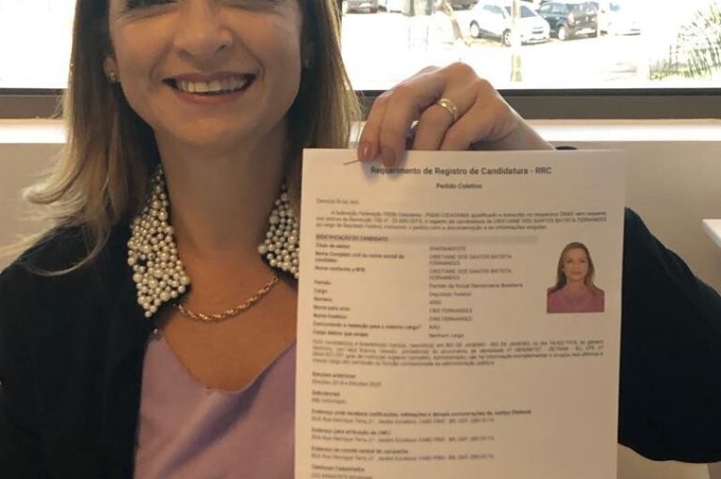 Candidata é atuante em defesa dos direitos das mulheres e dos idosos. Foto Divulgação