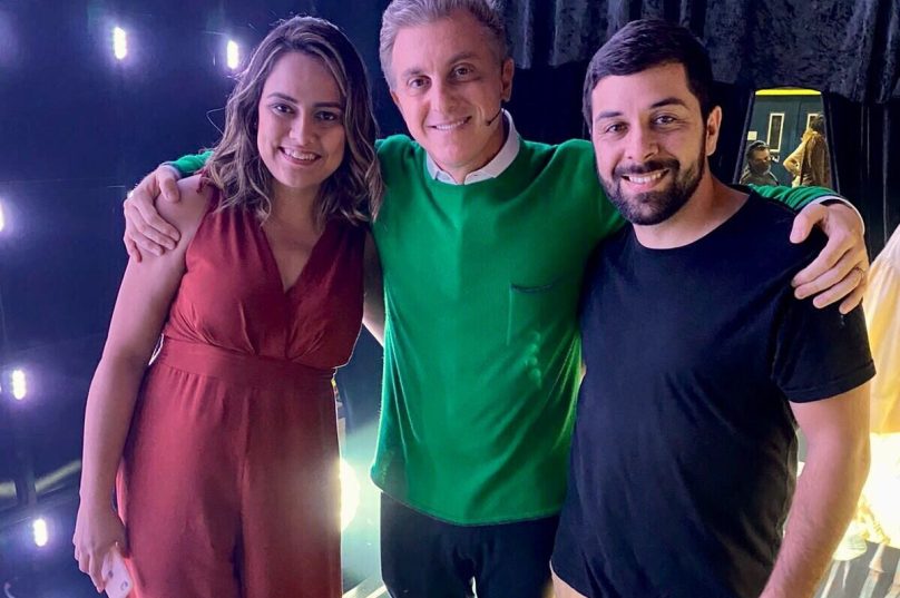 Aline não acreditou quando a produção do programa entrou em contato. Foto Arquivo pessoal.