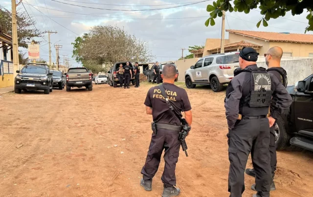 Mais de 60 agentes participam da ação/ Reprodução Polícia Federal