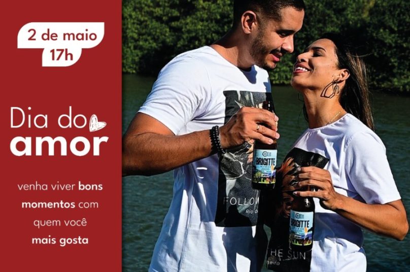 Festa do Cupido acontece em Búzios no dia 2 de maio com música, clima de paquera e diversão na Marina da Cervejaria Búzios / imagem divulgação Cervejaria Búzios