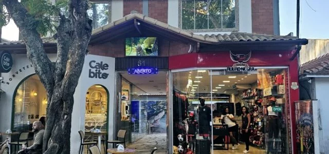 A primeira fase do aquário está em funcionamento e ocupa dois andares — um no nível da famosa rua e outro subterrâneo, à beira-mar. (Foto: Divulgação)