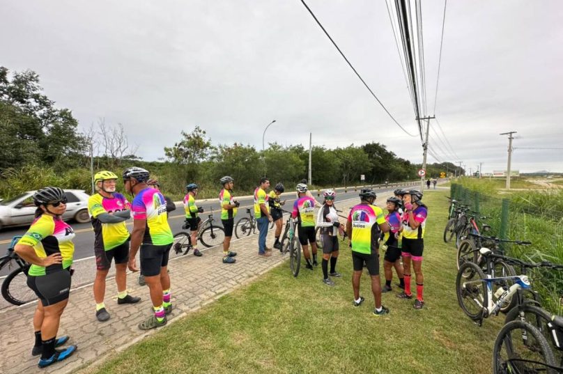 O presidente da associação explicou que a ação não teve caráter de protesto, mas de conscientização. / foto Prensa de Babel