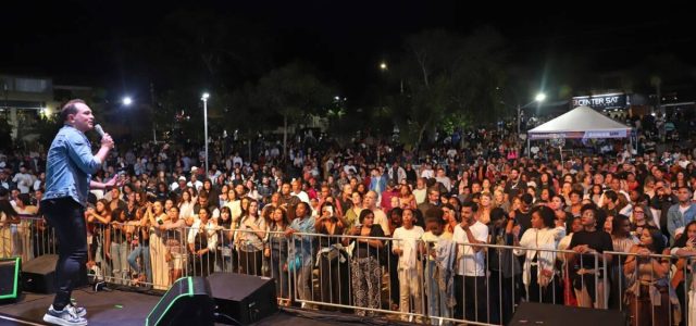 Mais do que reunir fiéis, o Festival Gospel mobilizou setores importantes da economia local / foto divulgação