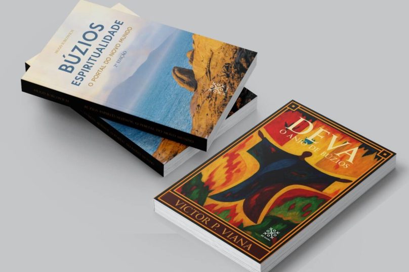 Búzios recebe dois livros que dialogam entre espiritualidade, natureza e experiência humana: Deva – O Anjo de Búzios, de Victor P. Viana, e Búzios Espiritualidade – Portal para o Novo Mundo, de Hugo Iurcovich. Lançamento dia 19, na Praia das Caravelas