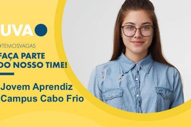 UVA abre vaga para Jovem Aprendiz Administrativo no campus de Cabo Frio com início imediato / divulgação