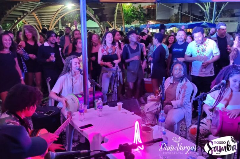 Imagem de edição passada do evento Nosso Samba | Foto: Arquivo Pessoal