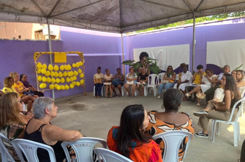 Roda de conversa Casa da Mulher Buziana/ Reprodução