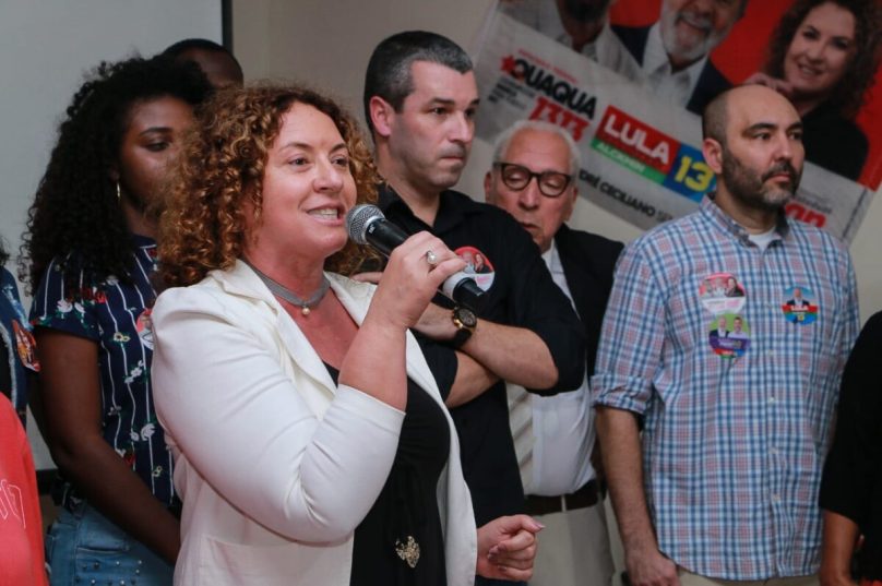Zeidan com Igor Sardinha e lideranças do PT Macaé