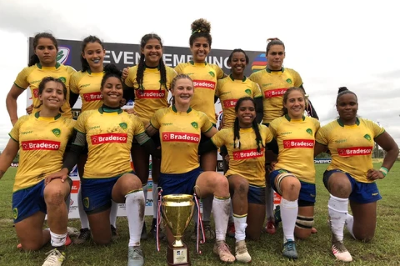 Seleção brasileira feminina de Rugby. Imagem reprodução I internet