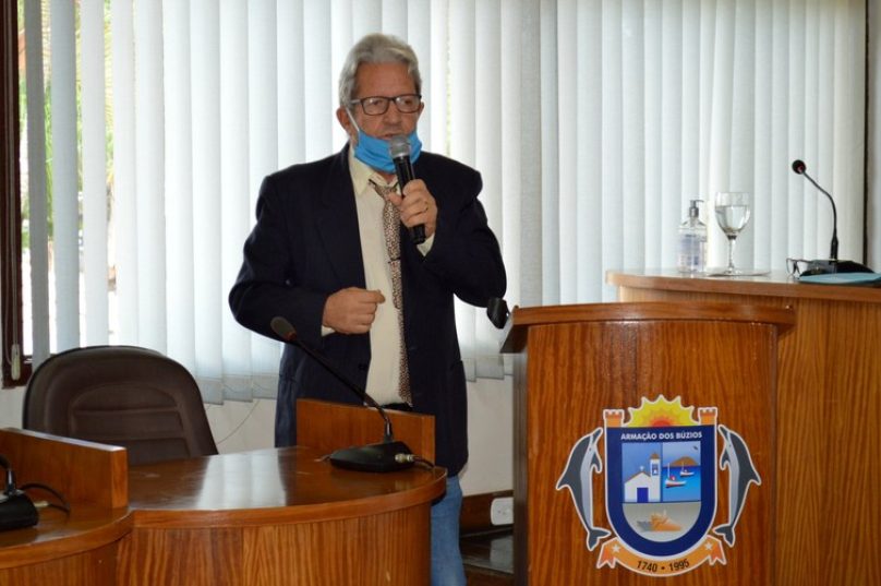 Vereador Miguel Pereira (PL). Imagem: Reprodução/ Câmara Municipal