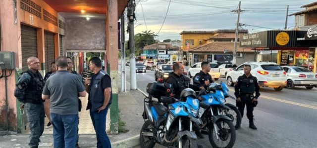 Polícia realiza operação integrada em Búzios, apreende drogas e armas e cumpre mandados para reforçar a segurança no município / foto divulgação