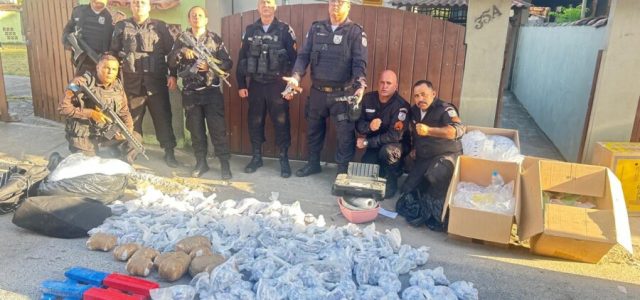 Polícia apreende R$ 1 milhão em drogas e armas em operação em Búzios e Cabo Frio / foto divulgação