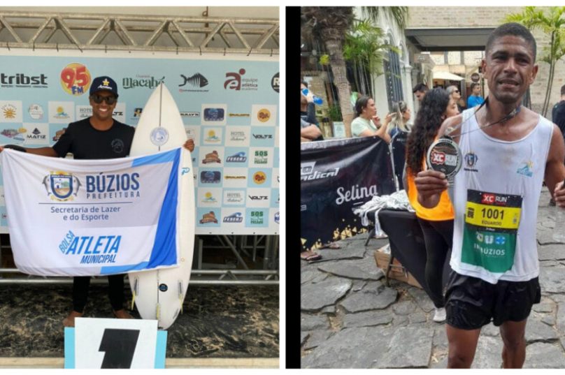 atletas buzianos surf e trail
