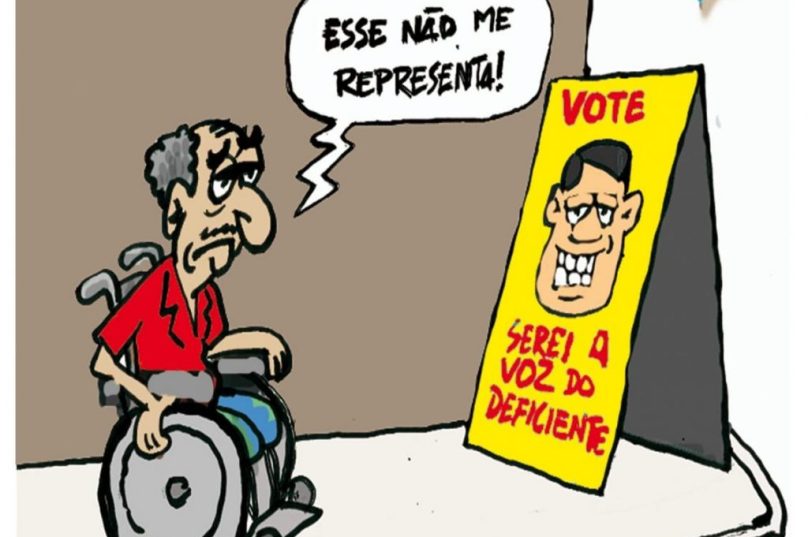 Charges acidas como as de Ykenga estarão expostas no evento