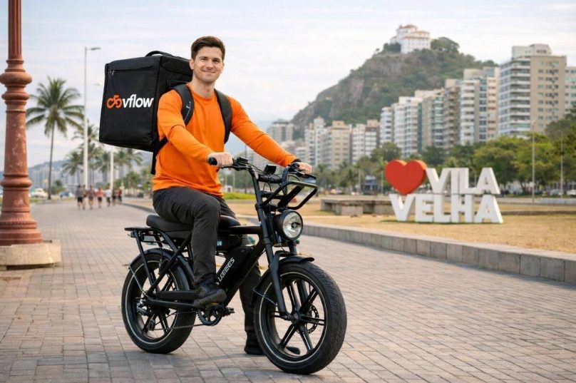 VFlow aposta em locação de e-bikes para entregadores