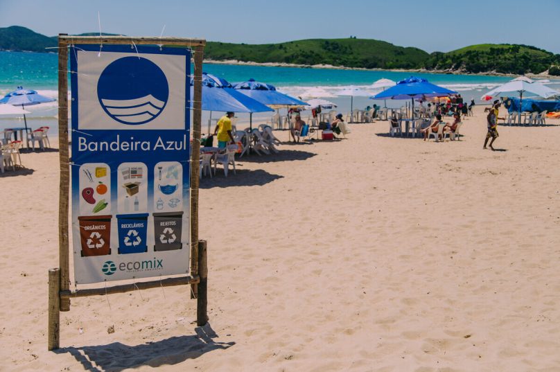 bandeira azul