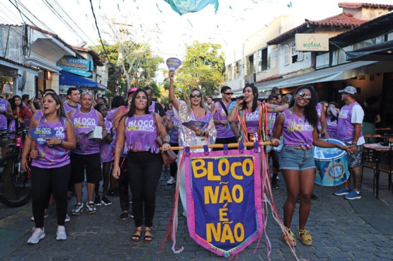 bloco não é não