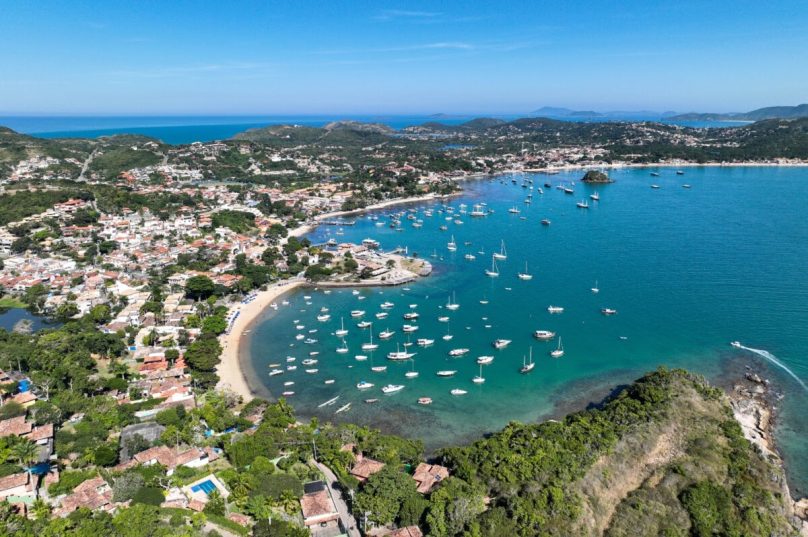 Cidade de Búzios vista do alto / DIvulgação