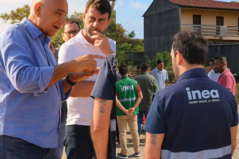 Programa Limpa Rio Margens inicia obras na Lagoa de Iriry em Rio das Ostras e ajusta projeto para revitalização da Lagoa de Geribá, em Búzios / foto divulgação