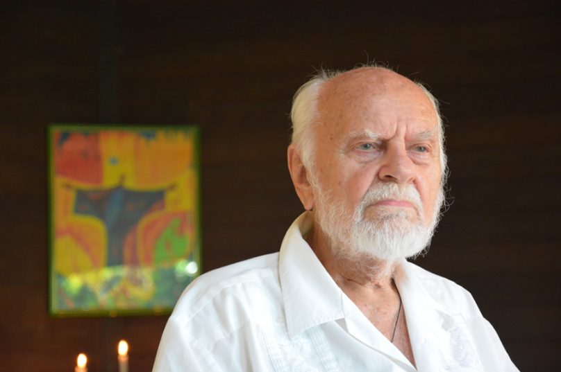 Janis Roze, biólogo letão radicado nos Estados Unidos, reconhecido mundialmente, reside também em Búzios e  foi decisivo para o decreto da APA do Pau Brasil em Búzios: Foto Taunã