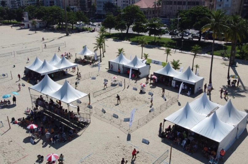 Prazo de inscrição no Santos Open Beach Tennis vai até 18 de abril