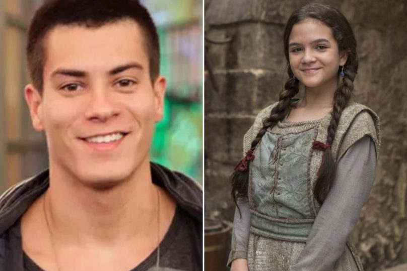 Imagem: Arthur Aguiar em Malhação. Imagem de Noticiasdetv | Mel Maia em "Deus Salve o Rei". Imagem: GShow | Reprodução