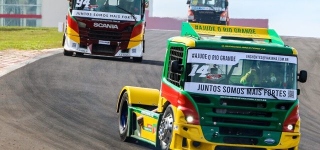 Pilotos de Fórmula Truck abrem mão de patrocínios para ajuda