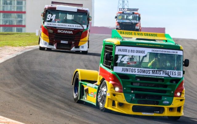 Pilotos de Fórmula Truck abrem mão de patrocínios para ajuda