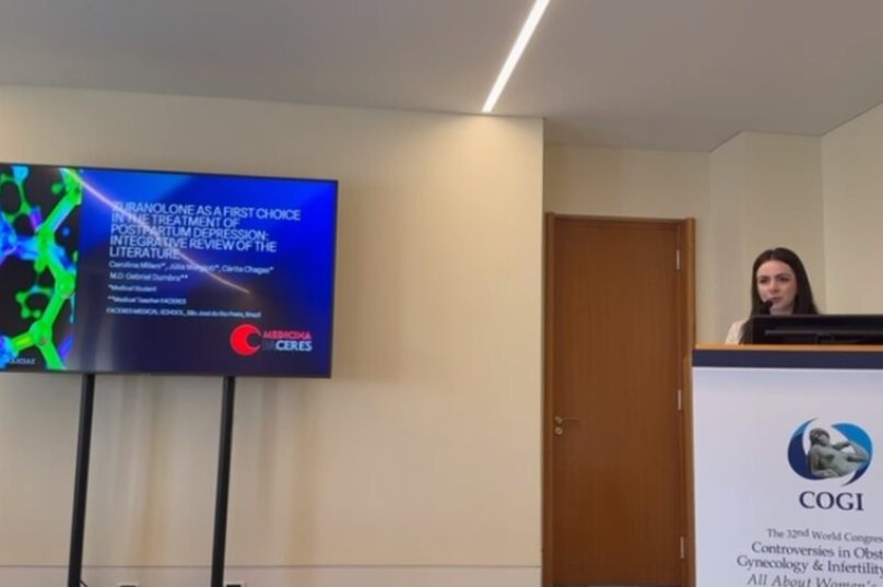 Acadêmica da FACERES apresenta estudo em congresso mundial