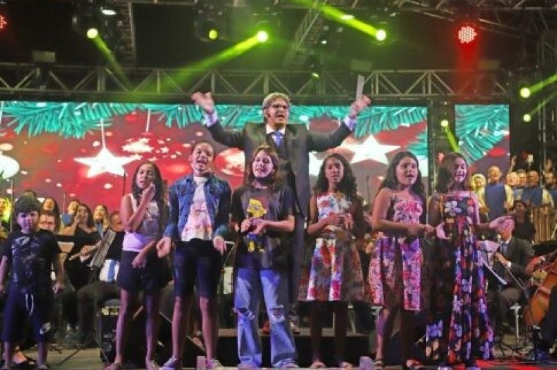 Cantata de Natal realizada em Búzios em 2022
