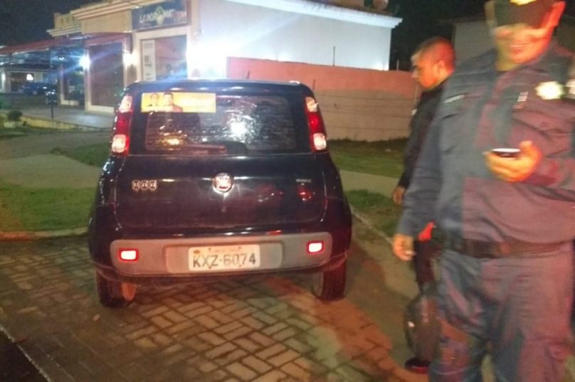 carro apreendido