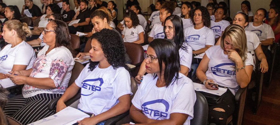 Alunos do CETEP, em Macaé. Foto: Rui Porto Filho/Secom