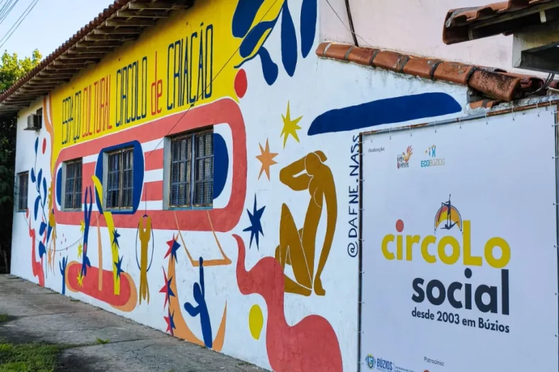 Divulgação do encontro Do Coletivo ao CNPJ, voltado a artistas, coletivos e agentes culturais de Búzios.
