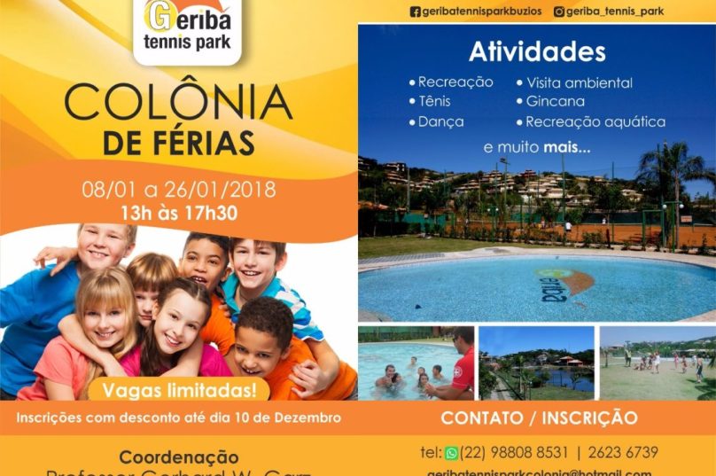 colonia de férias
