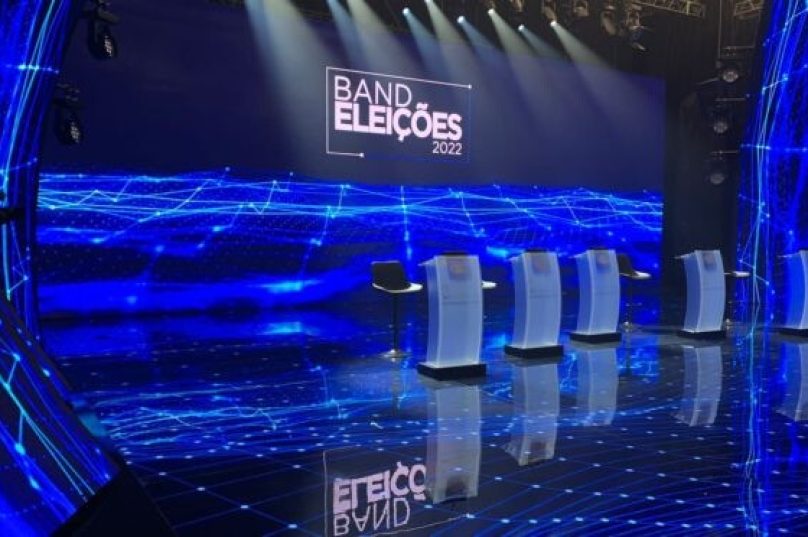 Esse será o segundo debate promovido pela Band este mês, o primeiro foi para governador de 9 estados e DF.| Foto: Reprodução/Twitter