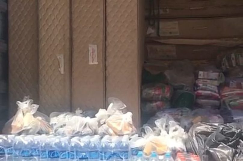 Doações para vítimas das chuvas no Vidigal