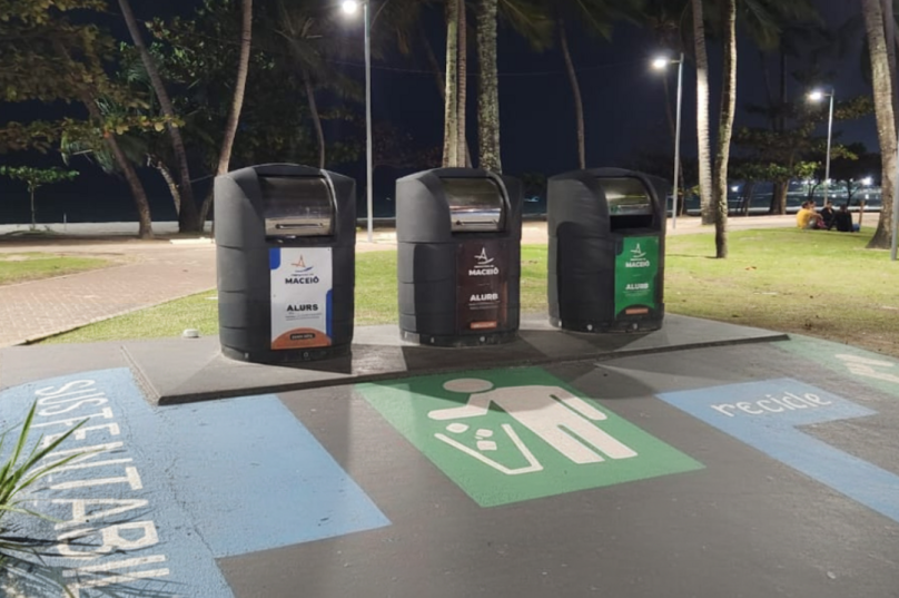 Cidades brasileiras avançam com lixeiras subterrâneas