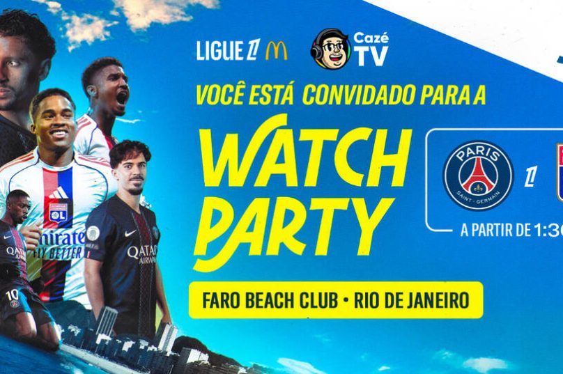 Ligue 1 McDonald’s chega ao Rio de Janeiro com PSG x OL