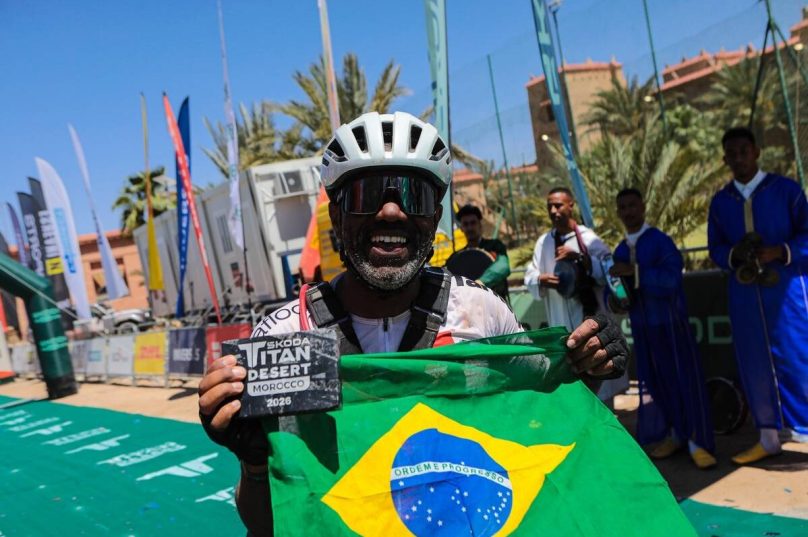 Brasileiro enfrenta desafio extremo no deserto do Marrocos